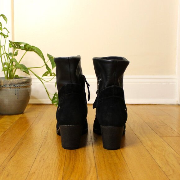 Slouchy Cowboy Bootie - Size 6 - Picture 3 of 7